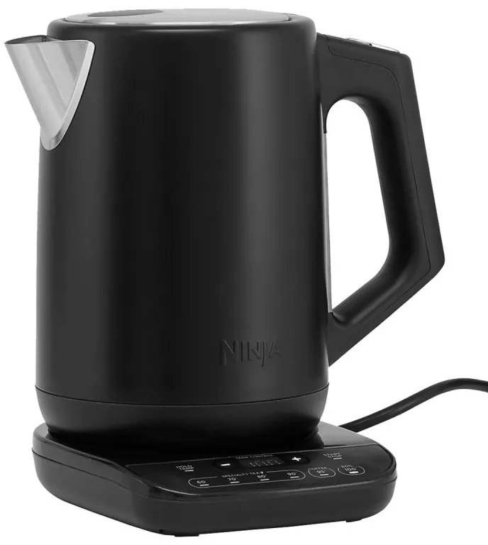 Cana electrica inja KT200EU, 3000W, 1,7 L, 40-100°C, Mentinere la cald, Fierbere 50 sec., Panou de control digital, Negru