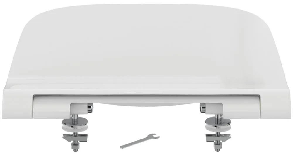 Capac WC, SoftClose, alb