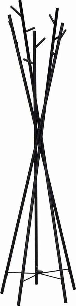 Cuier pom W35, negru, otel, 50x180 cm