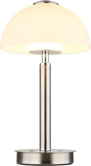 Globo 21953N - Lampă de masă LED reglabilă cu control tactil ULDIN LED/7W/230V 3000K crom mat