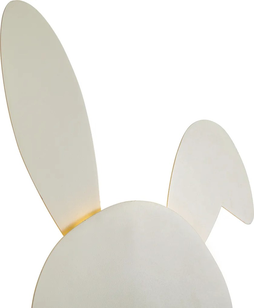 Lampă de perete pentru copii bej, cu LED, cu dimmer în 3 trepte - Benny the Bunny