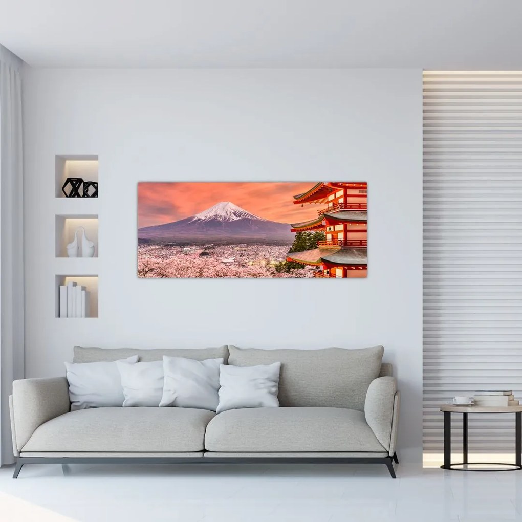 Tablou - Fujiyoshida, Japonia (120x50 cm)