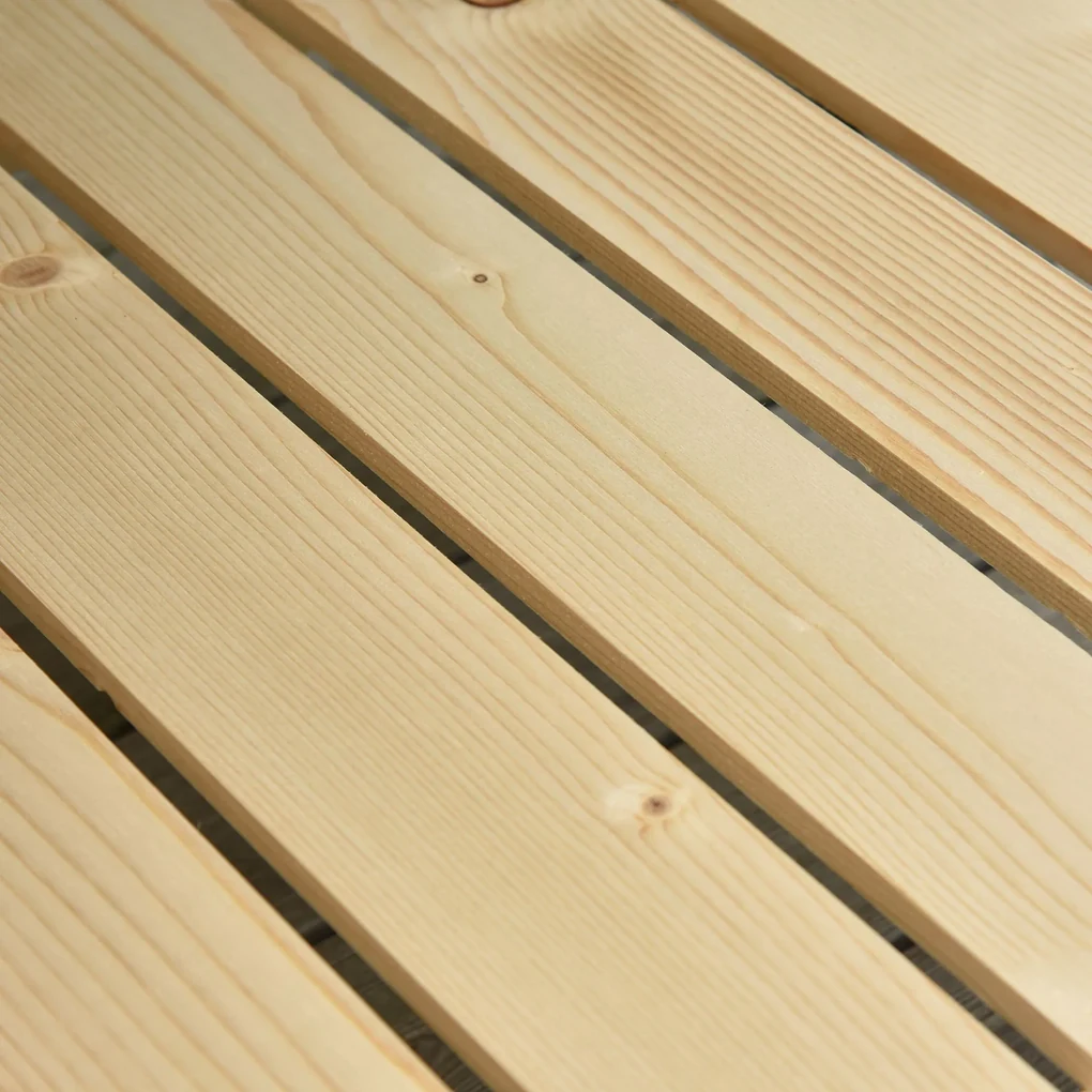 Outsunny Pat Grădină Legume Înălțat Lemn cu Roți, Jardiniera Înălțată cu Raft Inferior, 118x55x83cm, Natural | Aosom Romania