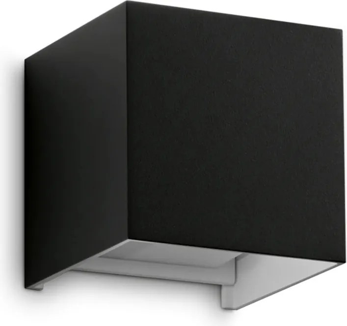 Aplica LED exterior ambientala IP54 ATOM AP D10 NERO 4000K