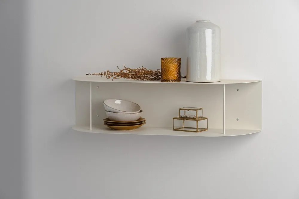 Raft albastru închis etajat din metal 80 cm Lina – noo.ma