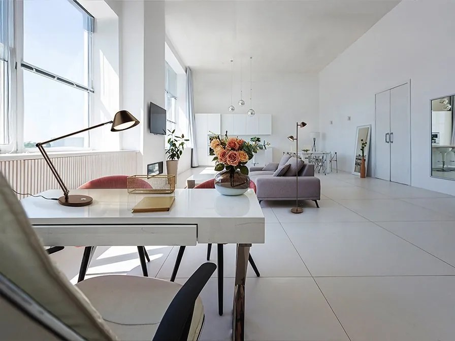 Lampa LED de birou cu brat articulat Taros