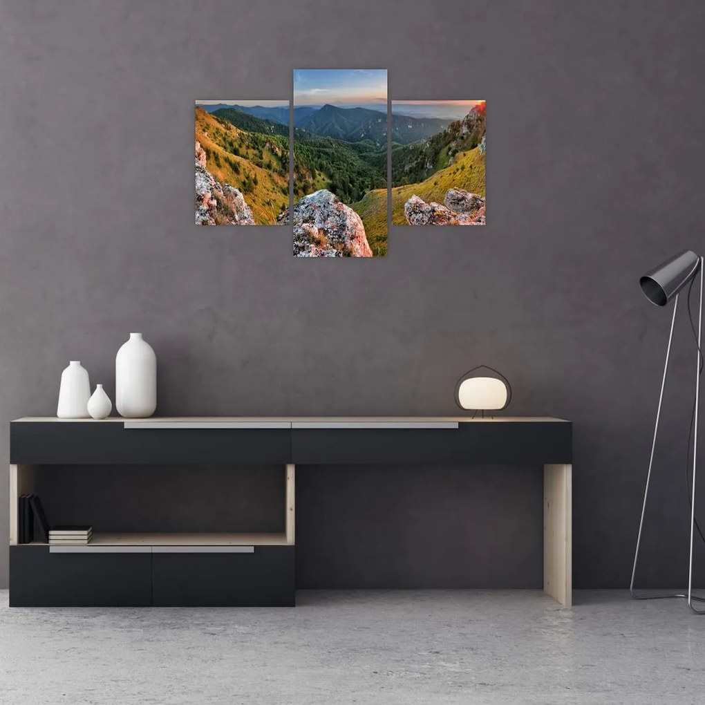 Tablou - Peisaj montan (90x60 cm)