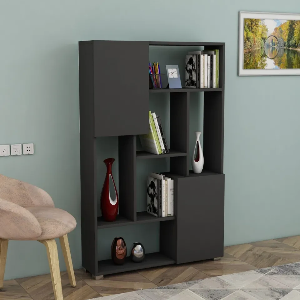 Biblioteca Living De More, Antracit