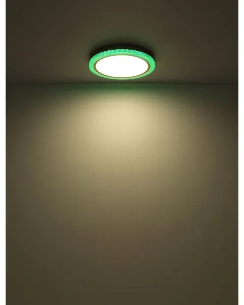 Plafonieră RGBW dimabilă BOLLY LED/20W/230V Globo 41372-24 + telecomandă