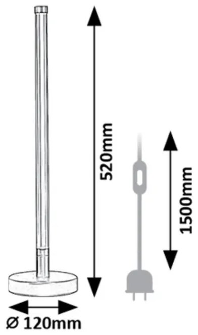 Veioza LED stil minimalist Nivaro