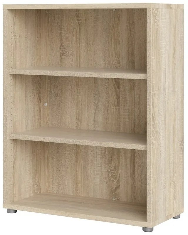 Bibliotecă modulară cu aspect de lemn de stejar 89x113 cm Prima – Tvilum