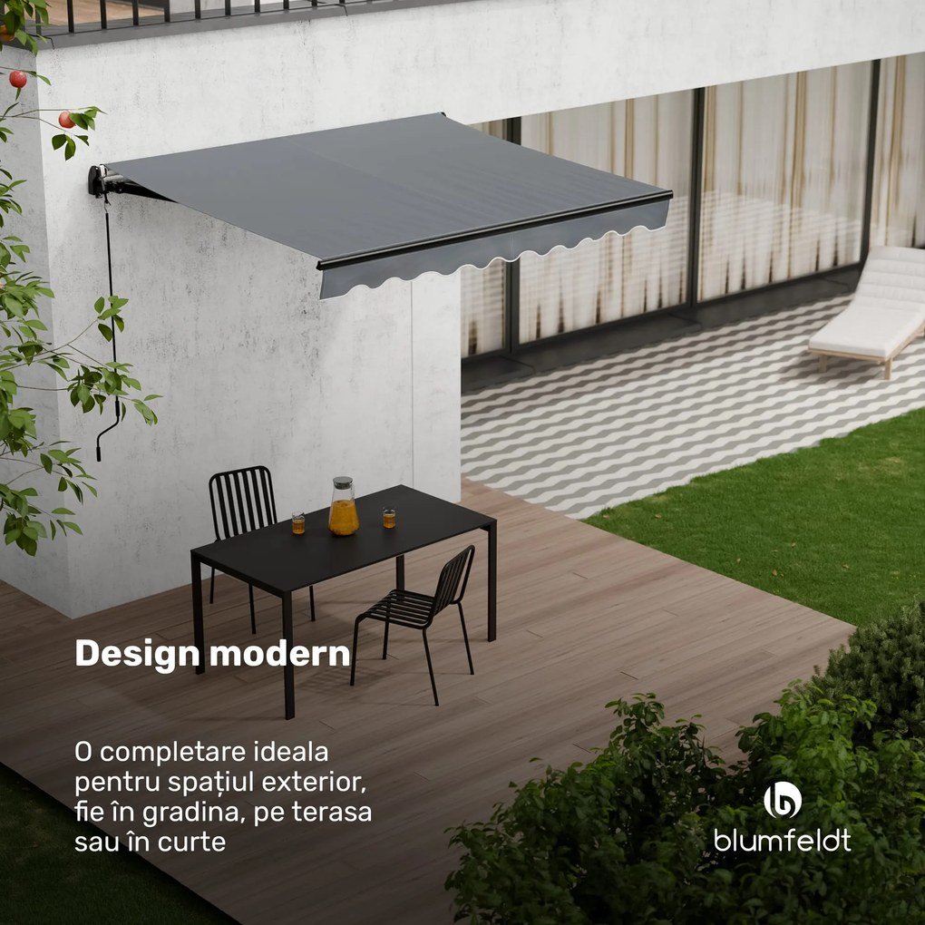 CloudShade Copertina, Control inteligent, Protecție UV, Montaj pe perete
