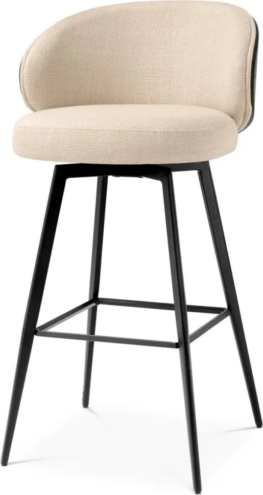 Scaun de bar design elegant LUX Camerota, Scalea sand