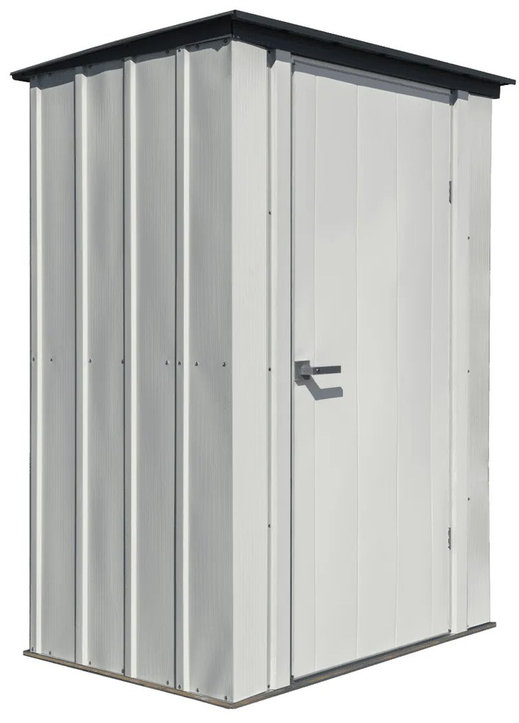 Căsuță metalică 1,2 x 0,9 m Spacemaker Arrow gri deschis