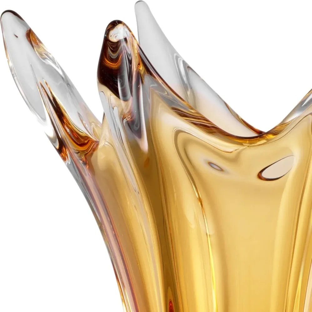 Vaza, Vas decorativ design LUX Sutter, galben