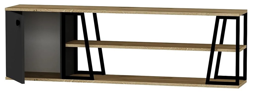 Raft Nidupe 8 (stejar zafir + negru) . 1095482