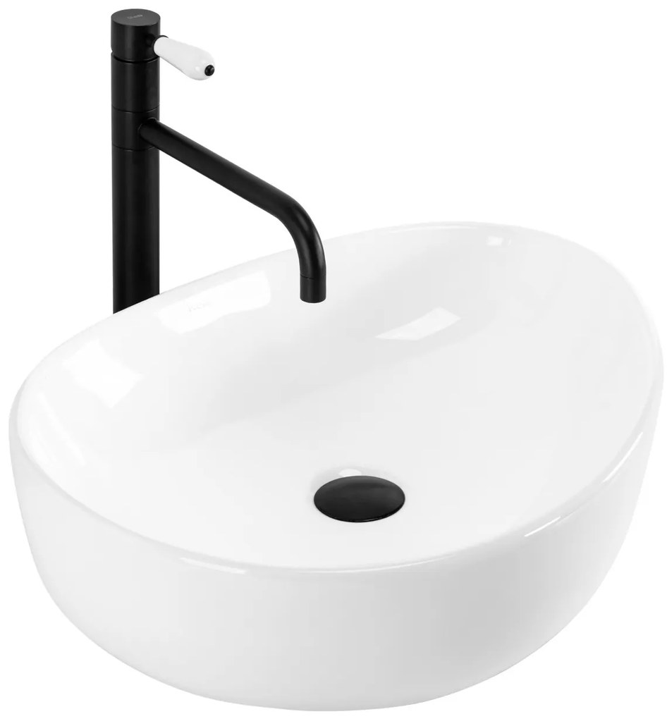 Lavoar Vanila alb L51 cm