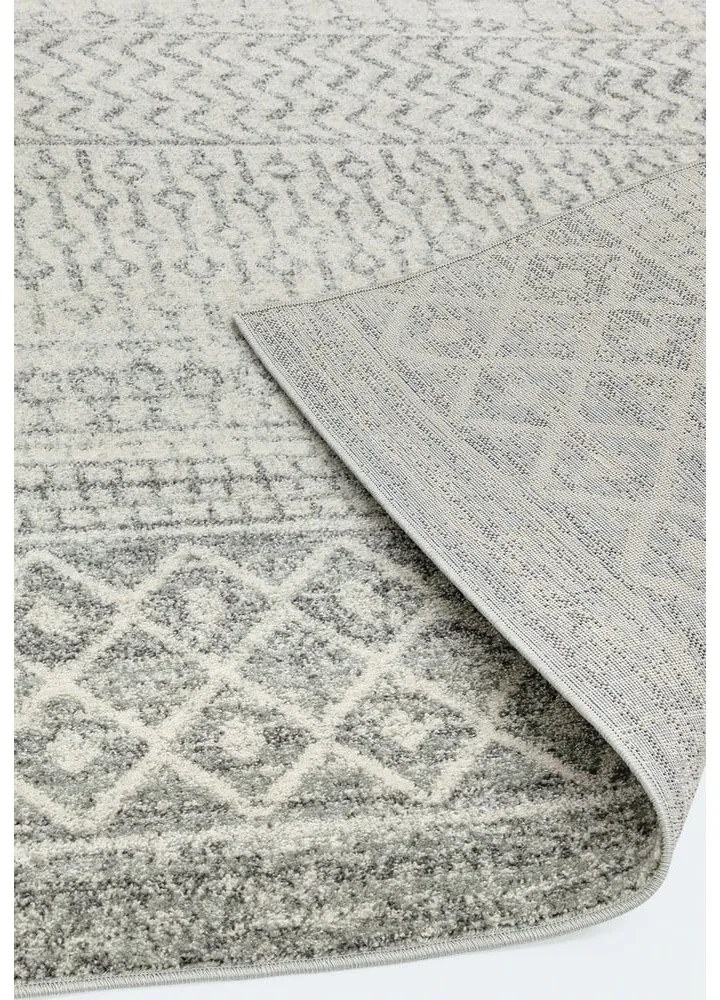 Covor grej 200x290 cm Nova Aztec Grey – Asiatic Carpets