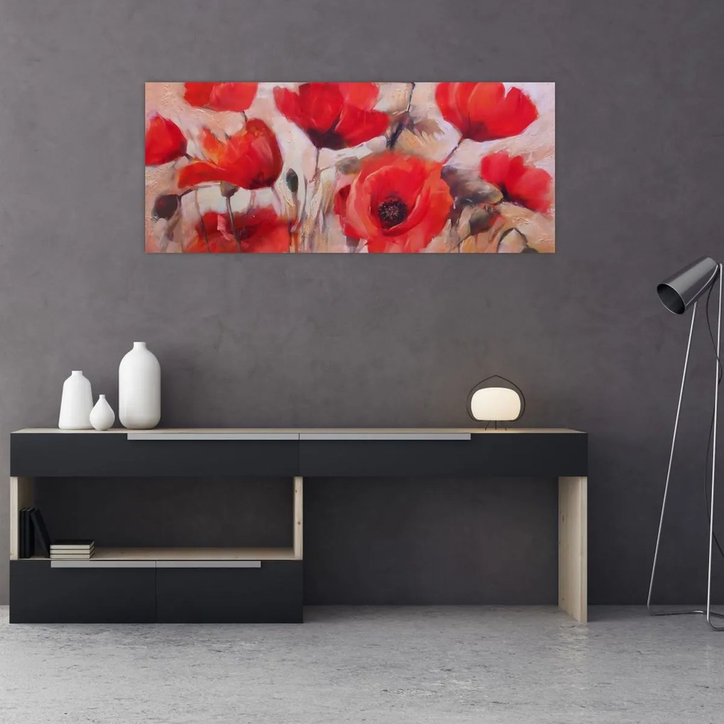 Tablou - Maculii lupului (120x50 cm)