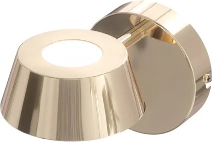 Lampă de perete LED TIMO, 6W/230V, 3000/4500/6500K, alamă - Open Design OR86539