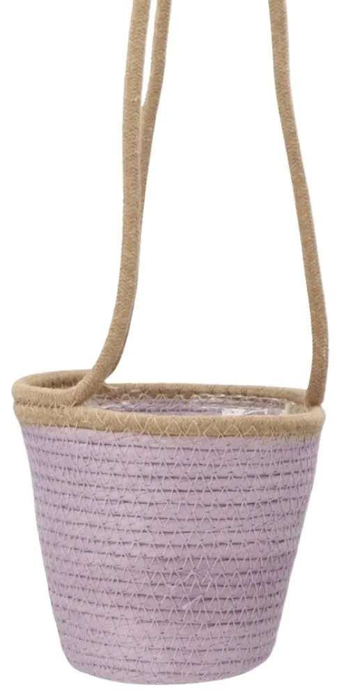 Ghiveci suspendat TRIPOLIS 16 cm - mai multe culori Culoare: Roz