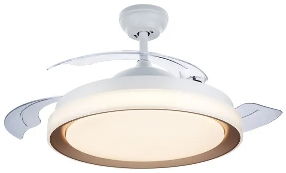 Plafonieră LED cu ventilator Philips LED/35W/230V 5500/4000/2700K auriu + telecomandă