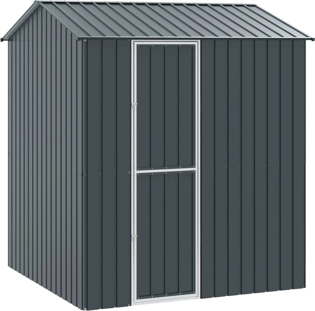 vidaXL Cușcă pentru păsări Antracit 215 x 210 x 247 cm Oțel Galvanizat