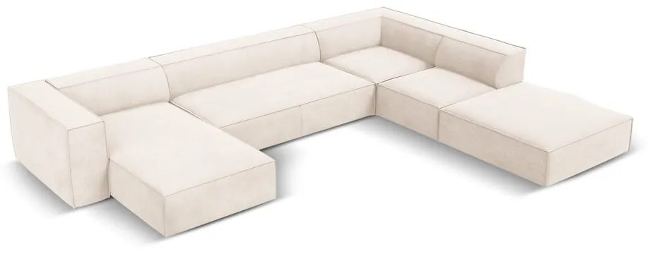 Colțar crem (cu colțar pe partea dreaptă) Madame – Windsor &amp; Co Sofas