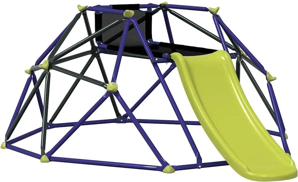 vidaXL Dome de escaladă albastru Oțel