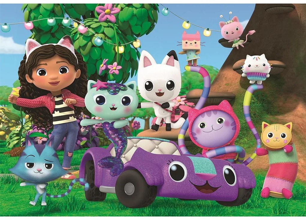 Gabby's Dollhouse Puzzle Clementoni de 104 piese