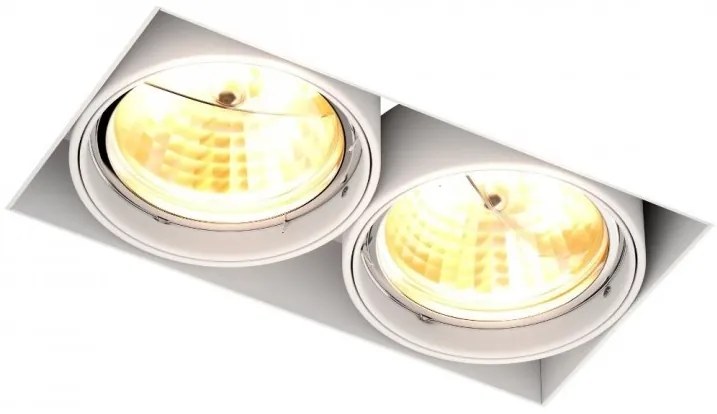 Spot incastrabil modern Oneon DL 111-2 alb