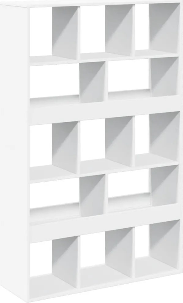 vidaXL Bibliotecă, alb, 100x33x156,5 cm, lemn prelucrat