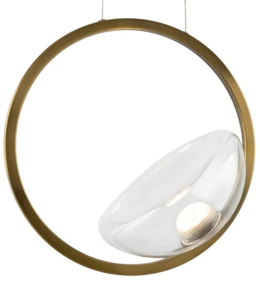 Lustră LED pe cablu Maytoni MOD327PL-L5BS3K LUNARE LED/5W/230V auriu