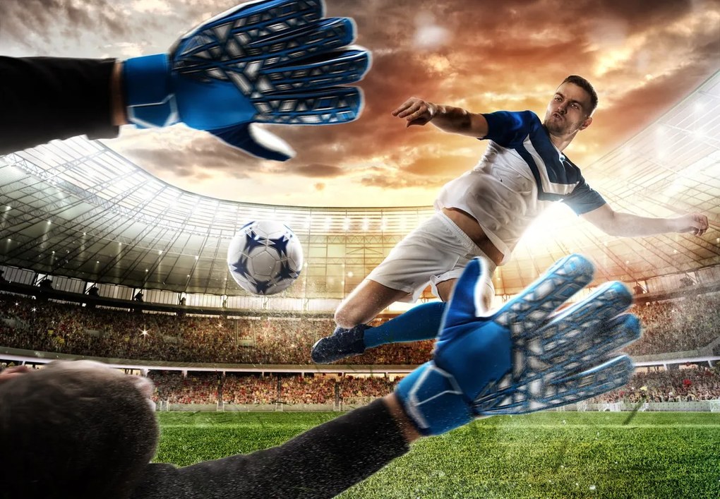 Fototapet - Fotbalist (147x102 cm)