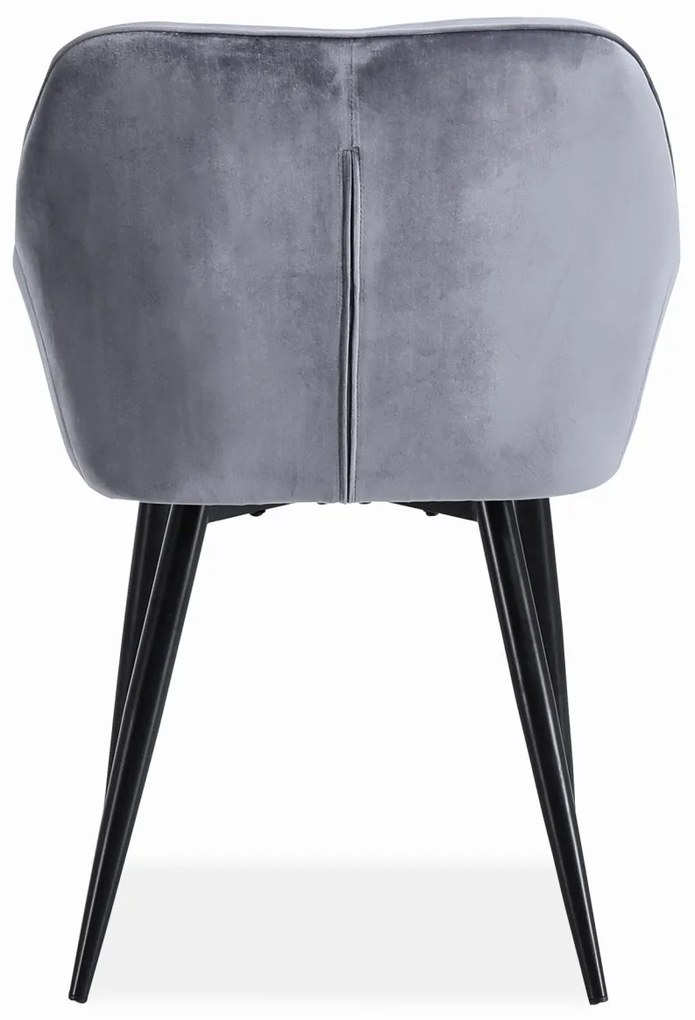 Scaun tapitat K487 - Gri