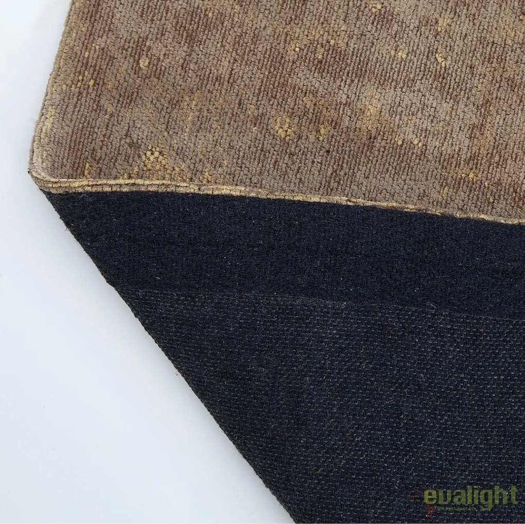 Covor tesut din fibre naturale din bumbac fin, Batik 240x160cm sand A-38259 VC