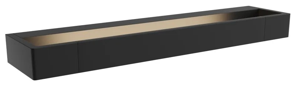 Aplica de perete baie cu protectie IP44, FLINK L-45cm, negru
