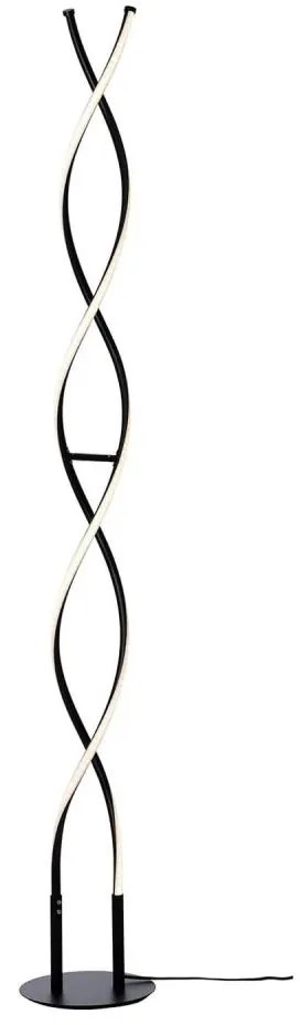 Cottex A1566LSV - Lampă de podea LED VINDLA, 22 W, 230 V, neagră