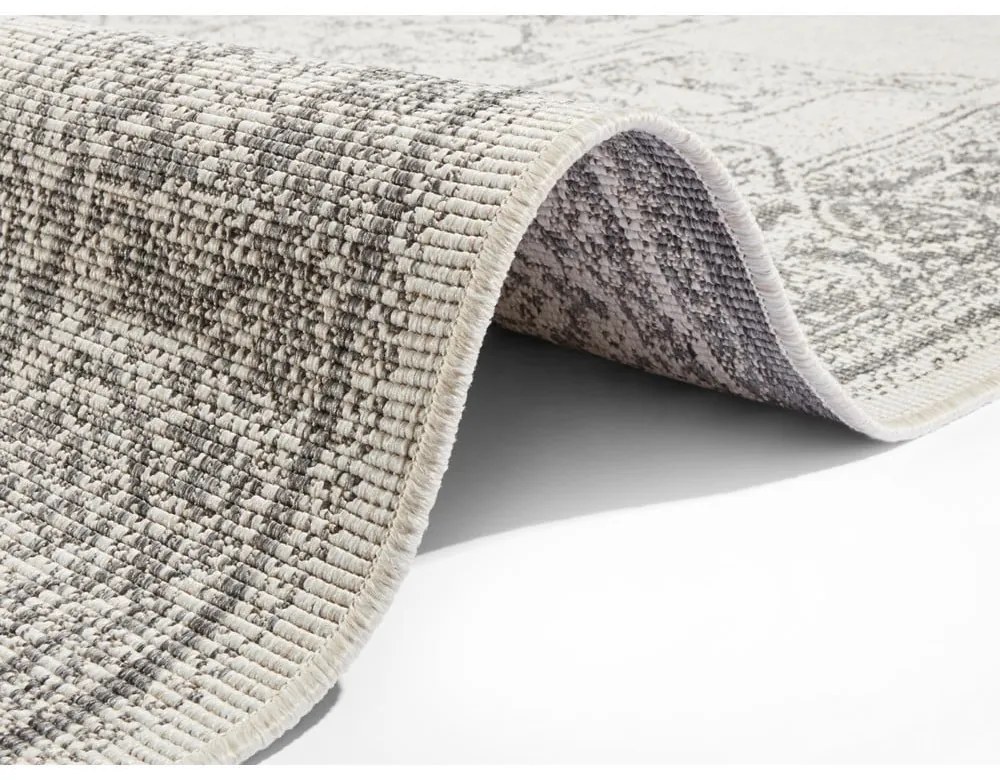 Covor adecvat pentru exterior NORTHRUGS Borbon, 120 x 170 cm, gri-crem