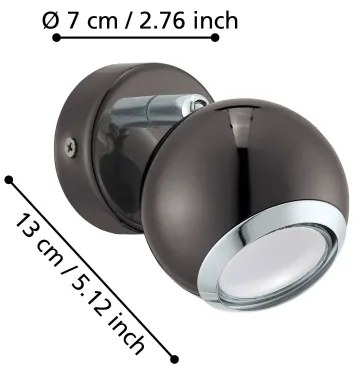 Spot LED Eglo 31005 BIMEDA 1xGU10/3W/230V