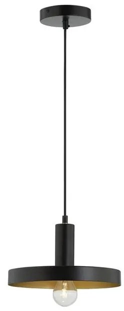 Pendul design modern Garni negru/auriu NVL-9417053