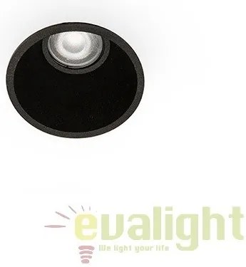 Spot incastrabil modern FRESH negru 02100502