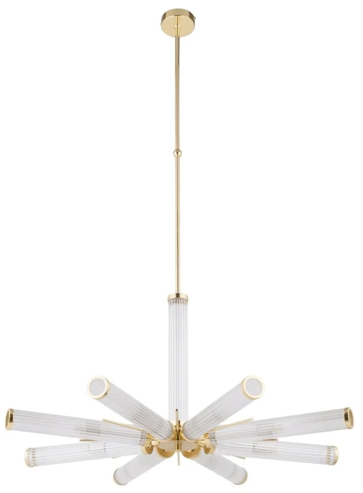 Lustra cu 8 brate design LUX realizat manual OREZZO