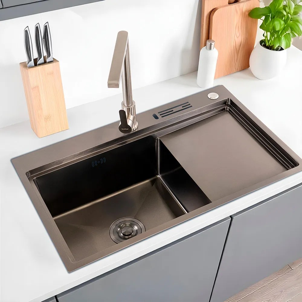 Chiuvetă Dahlia din oțel inoxidabil