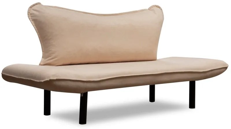 Canapea cu 2 Locuri Chatto - Cream 140 X 70 X 65