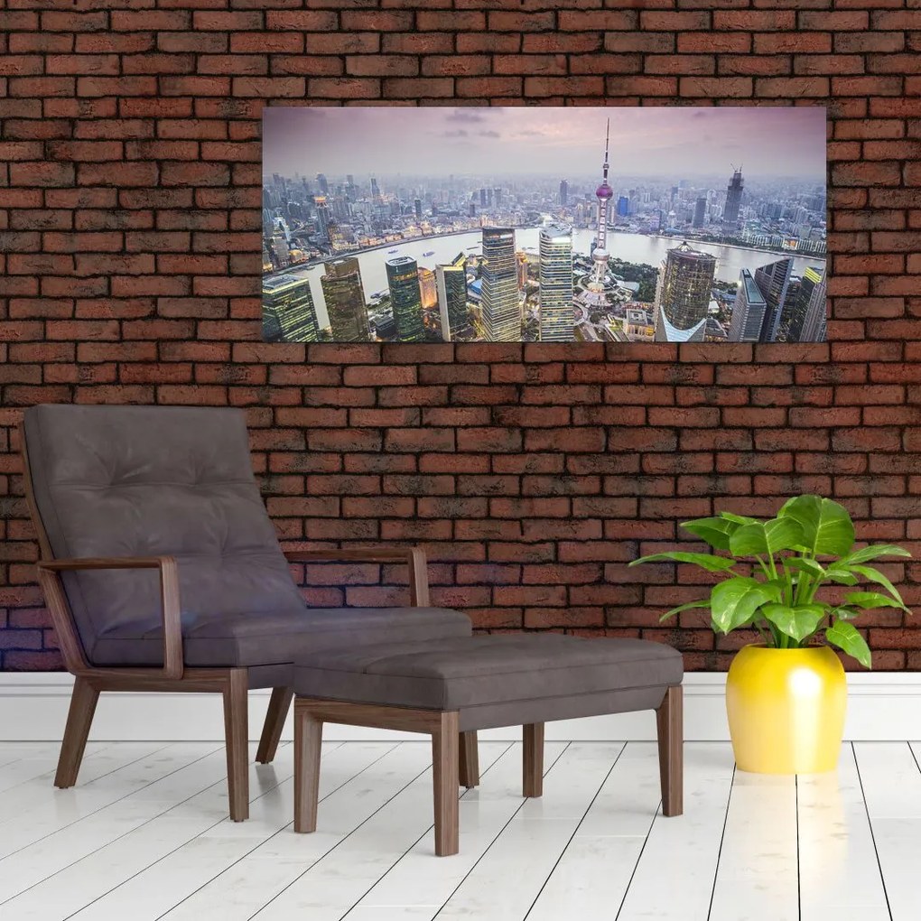 Tablou - Shanghai, China (120x50 cm)