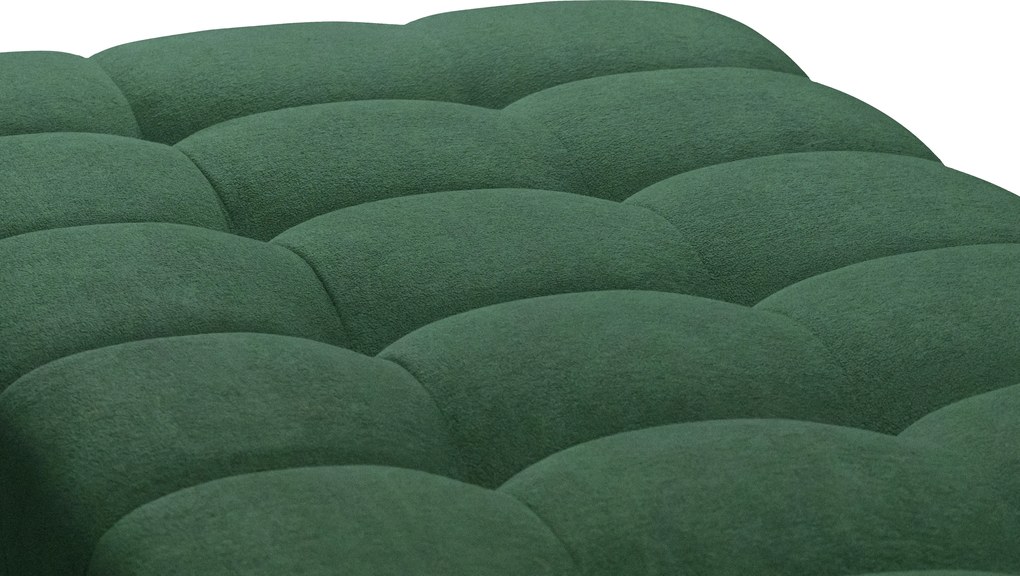 Canapea extensibilă Tuko cu ladă - verde țesătură Freya 210-09