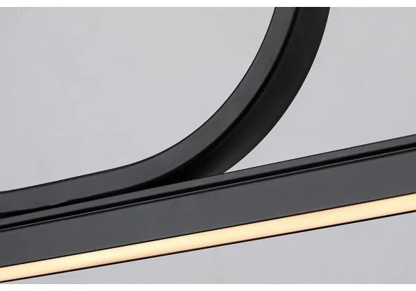 Lustră LED pe cablu ELIA LED/25W/230V 3000K negru Rabalux 72127