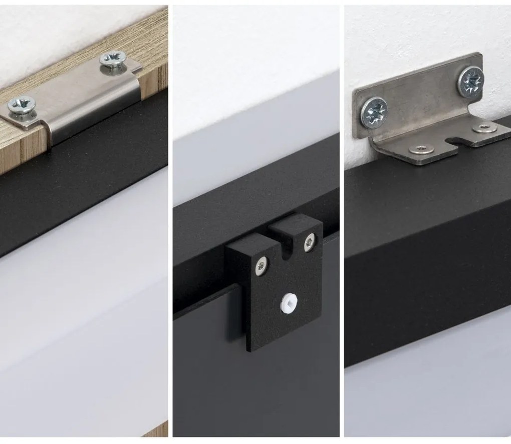 Aplica pentru oglinda baie IP44 HORIZON L-90cm negru