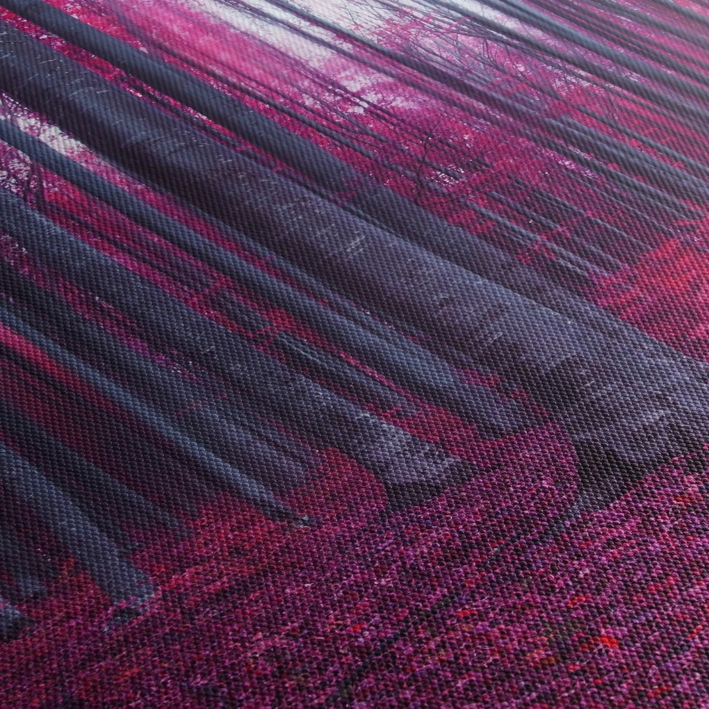 Tablou - Pădurea roz (120x50 cm)
